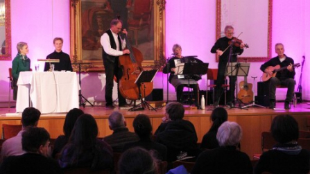 Musikgruppe Allegro ma non troppo spielt Klezmer Musik