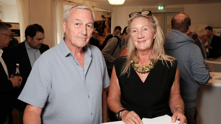 Vorsitzende der HIJK Stiftung, Antje Hahmann und Gerhard Necker