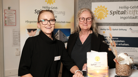 Am Stand der Heilig-Geist-Spital-Stiftung