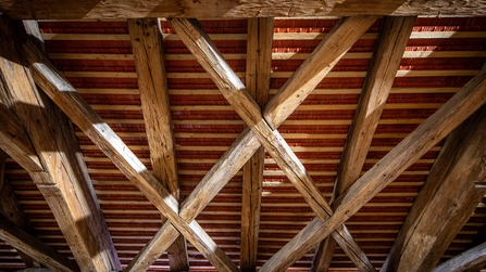 Historischer Dachstuhl des Kolpinghauses