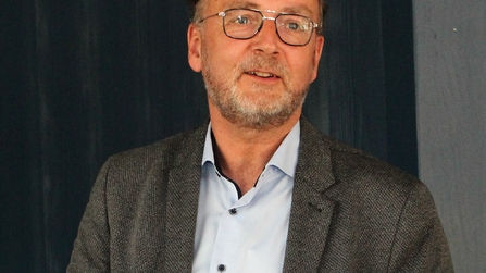 Stiftungsratsvorsitzender Markus Reichhart bei der Verabschiedung